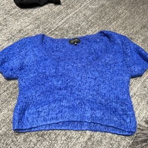 Majorelle Sweater Crop Top Sz M